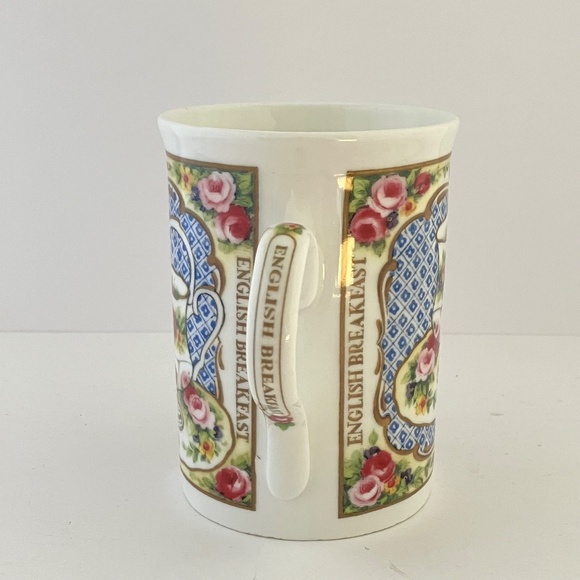 Crown Trent China Limited, Made In England Breakfast Mug Cup Floral Teapot - Picture 7 of 12